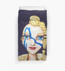 Huntress (Watercolor Version) Duvet Cover