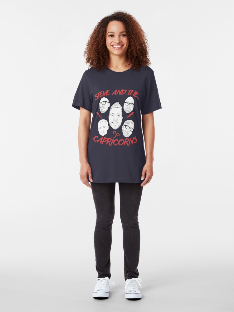 Alternate view of Steve and the Capricorns Slim Fit T-Shirt