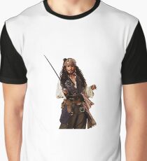Captain Jack Sparrow Graphic T-Shirt