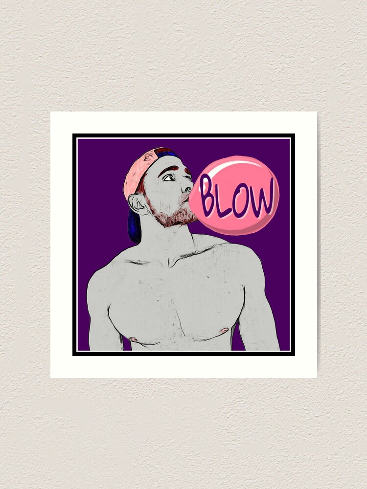 Alternate view of Blow (Art) Art Print