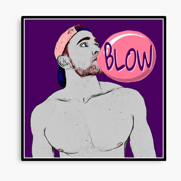 Blow (Art) Canvas Print
