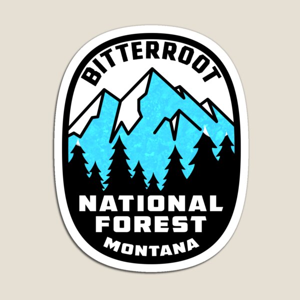Bitterroot National Forest Montana Magnet