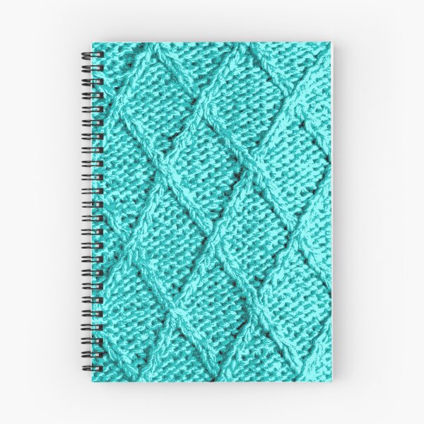 Item preview, Diamond Knitting - aqua designed and sold by miniverdesigns.