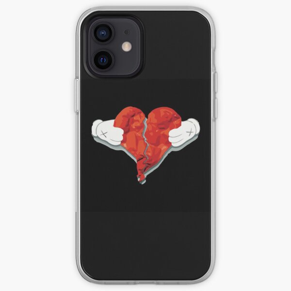 corazón roto Funda blanda para iPhone