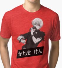 Kaneki Tokyo Ghoul Tri-blend T-Shirt