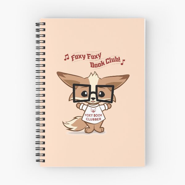 Item preview, Foxy Book Club Fan designed and sold by RedFoxVoice.