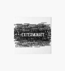 Exterminate 1 Art Board