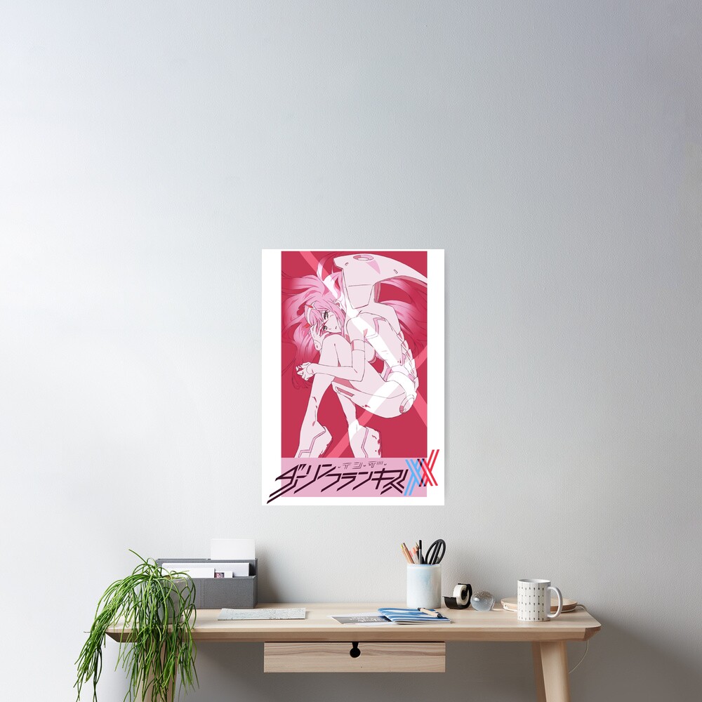 Zero Two Zero 2 02 Darling In The Franxx Vaporwave Waifu Poster By Sassylin Redbubble 9652