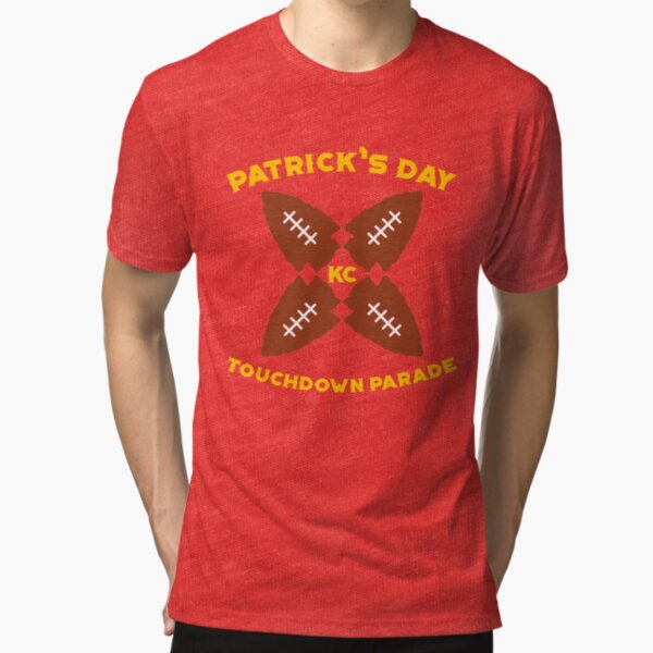 PATRICK'S DAY CLOVER Tri-blend T-Shirt