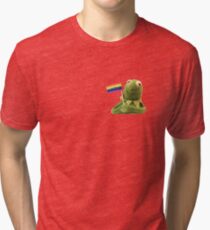 Camiseta de tejido mixto Orgullo Kermit