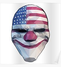 Dallas Mask Payday Poster