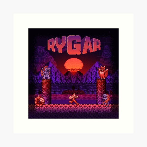 Legendary Warrior Art Print
