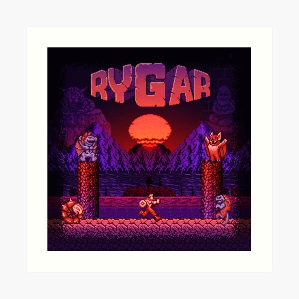 Legendary Warrior Art Print