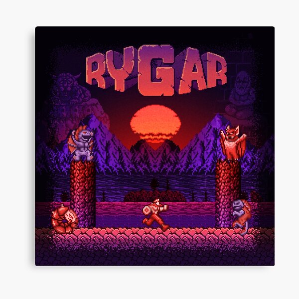 Legendary Warrior Canvas Print