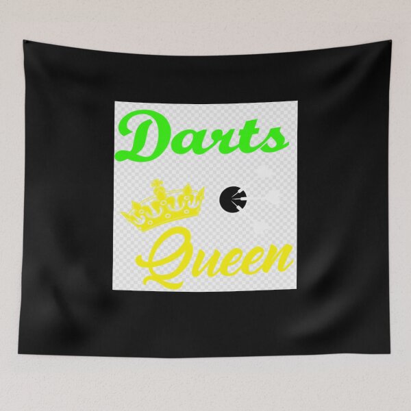 Item preview, Darts Sports Player Darts Queen Target Gift Idea designed and sold by haselshirt.
