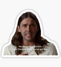 tu es fort Sticker