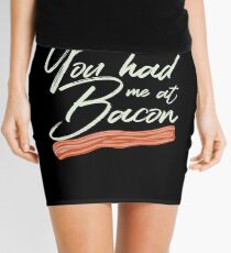 You Had Me at Bacon Brunch Breakfast Mini Skirt