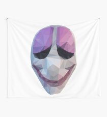 Houston Mask Payday Wall Tapestry