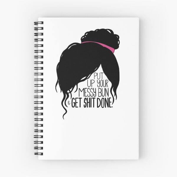 Item preview, Messy Bun - Black Hair designed and sold by KC-Graphics.