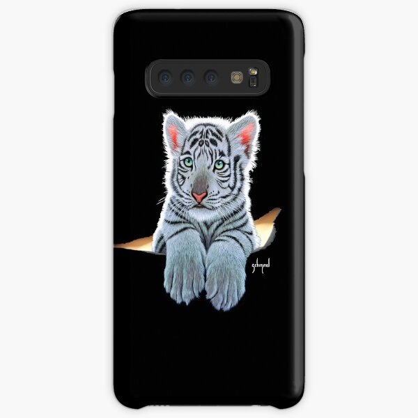 White Tiger Cub, tiger inside Samsung Galaxy Snap Case