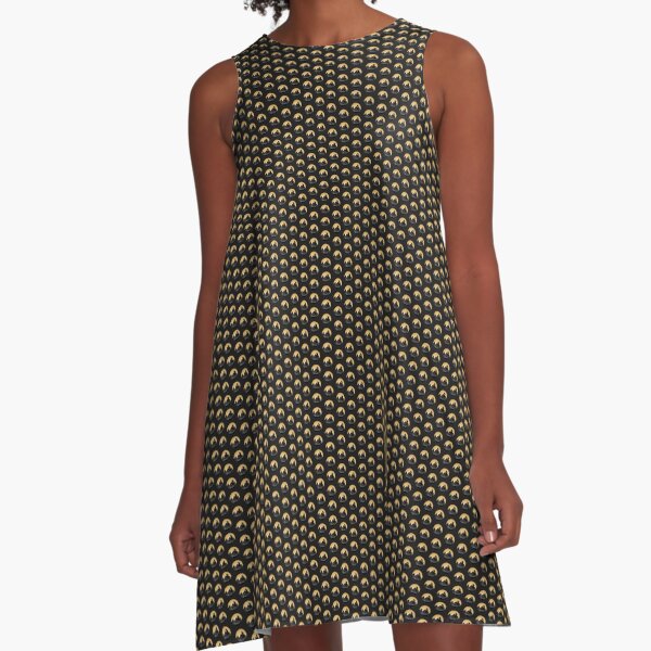 Saxophone Player Jazz A-Line Dress