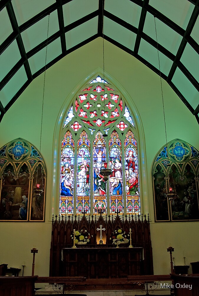 "The Sanctuary, Trinity Anglican Church, Cornwall, Ontario." by Mike Oxley Redbubble