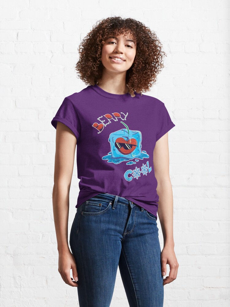 Alternate view of Berry Cool Puns Classic T-Shirt