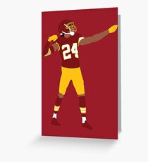 Josh Norman Greeting Card