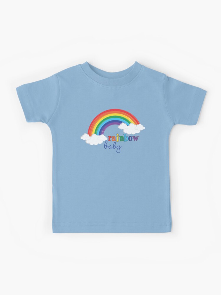 baby rainbow t shirt