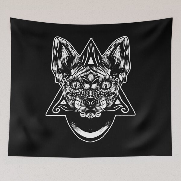 Item preview, Sphyx floral bw designed and sold by fakeface.