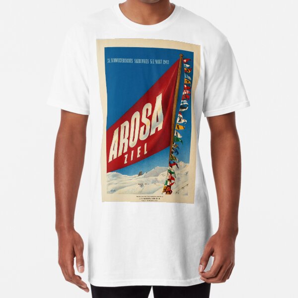 Arosa, Schweiz Longshirt