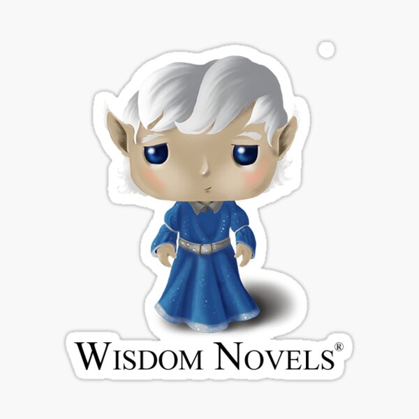 Wisdom Novels® Character Sticker Sticker