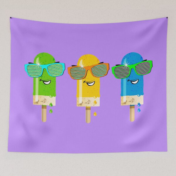 Item preview, Ice lolly summer heat cool sunglasses designed and sold by Helen-Storm.