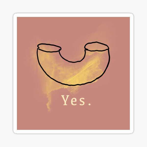 Yes Noodle Sticker