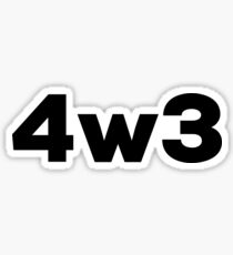 4w3 Enneagram Type Sticker