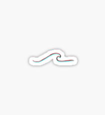 wave sticker Sticker
