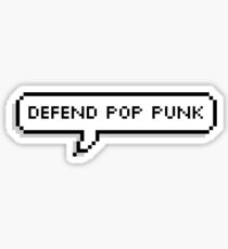 Defend Pop Punk Sticker