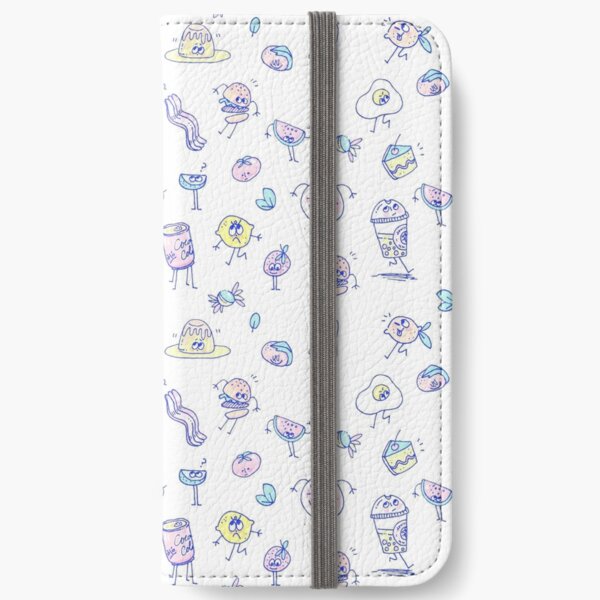 food with feet iPhone Wallet