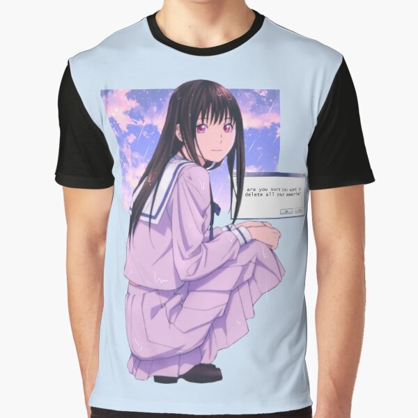 Noragami Hiyori Aesthetic Vaporwave  Photographic Print for Sale by mik  kan