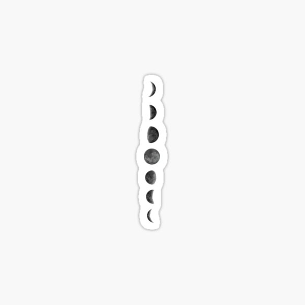 Moon Phases Sticker
