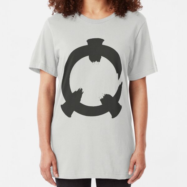 Reflex - Grey Logo Slim Fit T-Shirt