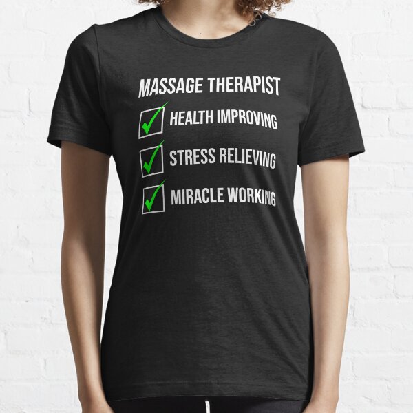 Item preview, Massage Therapist Health Stress Miracle T-shirt designed and sold by zcecmza.