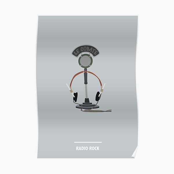 RADIO ROCK (The Boat That Rocked) Poster