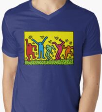 Haring Men's V-Neck T-Shirt