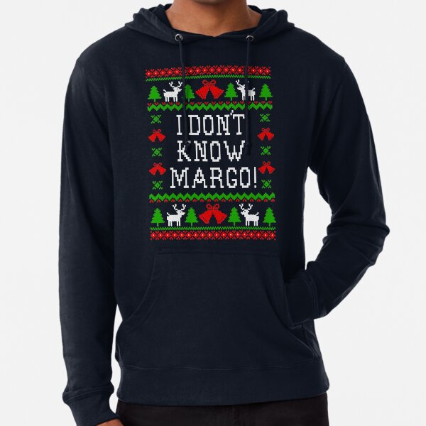 Item preview, ¡No lo sé, Margo! Frase de vacaciones de Navidad: feo suéter navideño designed and sold by Christmas-Tees.