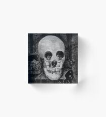Skull Kids Acrylic Block