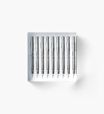 The pen is mightier Acrylic Block