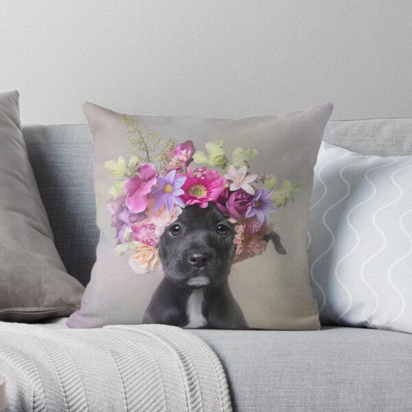 Flower Power, Joey Throw Pillow