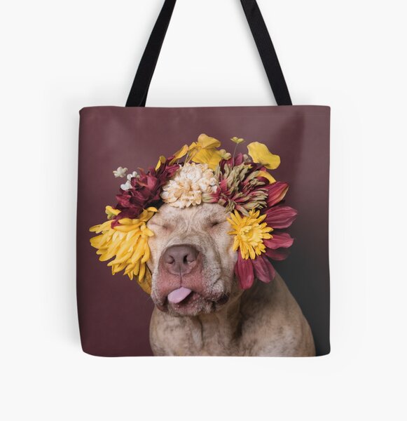 Flower Power, Walter being silly All Over Print Tote Bag