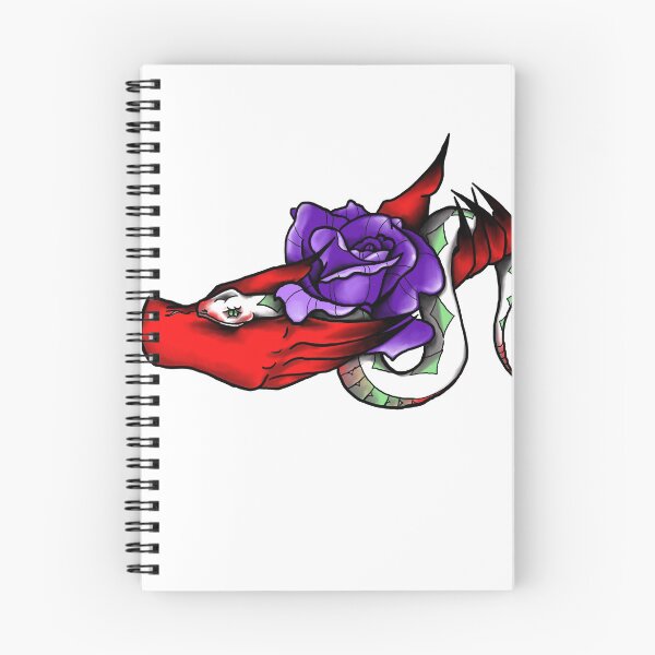 Item preview, Rose Snake Devil designed and sold by Erin-tattoo.